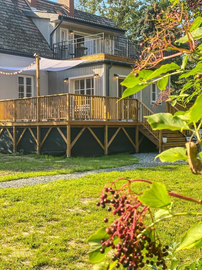 Nasz Debowiec - Dom Dla 15 Osob, Sauna, Widok Na Staw, Wielka Dzialka Esterno foto