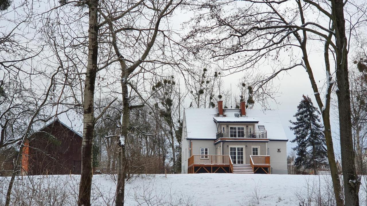 Nasz Debowiec - Dom Dla 15 Osob, Sauna, Widok Na Staw, Wielka Dzialka Esterno foto