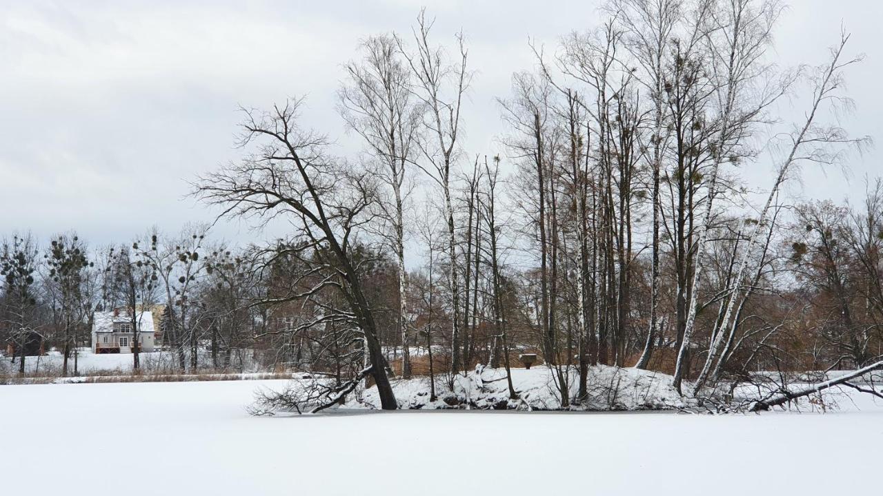 Nasz Debowiec - Dom Dla 15 Osob, Sauna, Widok Na Staw, Wielka Dzialka Esterno foto