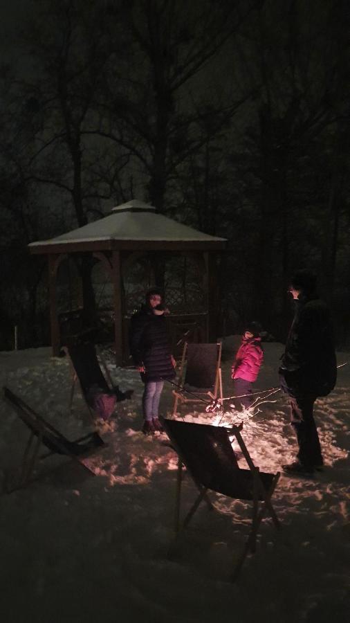 Nasz Debowiec - Dom Dla 15 Osob, Sauna, Widok Na Staw, Wielka Dzialka Esterno foto